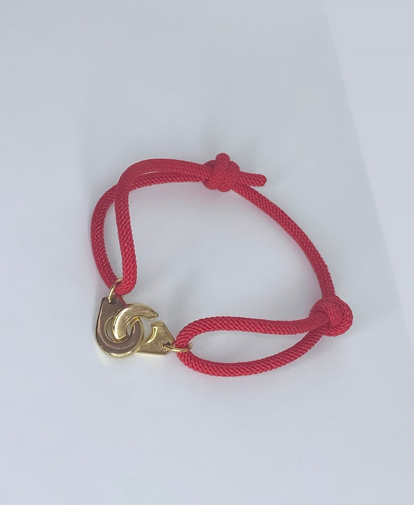 Bracelet Menottes Cordon