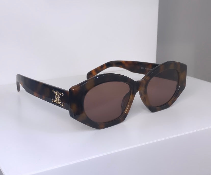 Lunette Glam Léopard