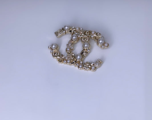 Broche Luxe Perles