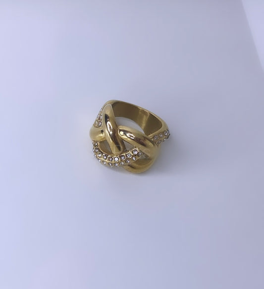 Bague tressée