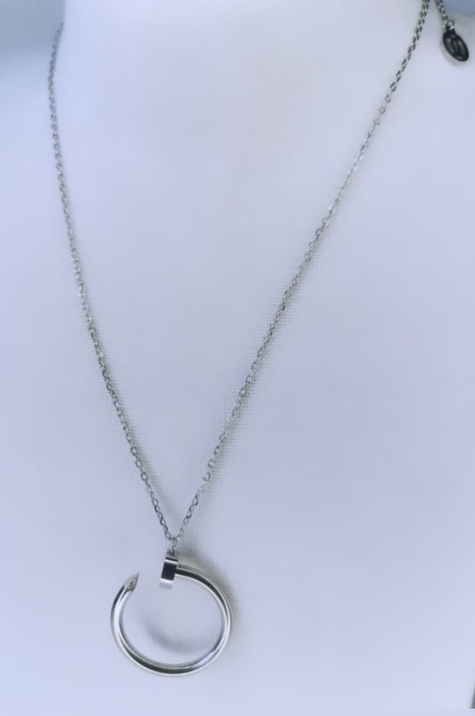 Collier Clou Argenté